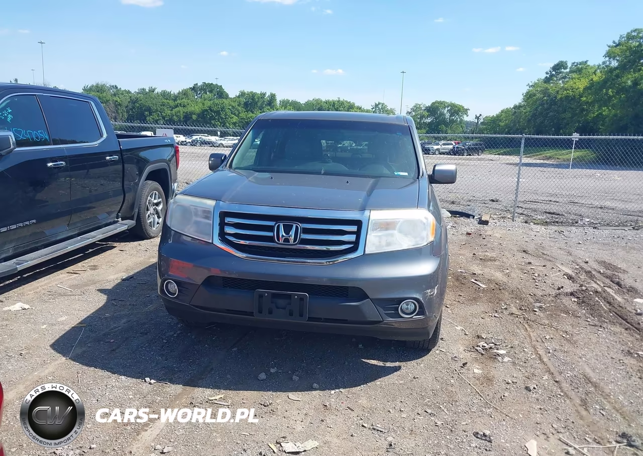2012 Honda Pilot Ex-L VIN:5FNYF4H52CB007837 - 6
