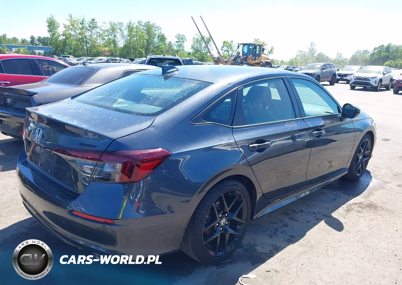 2026 Honda Civic Sport VIN:2HGFE2F50TH537916 - 4