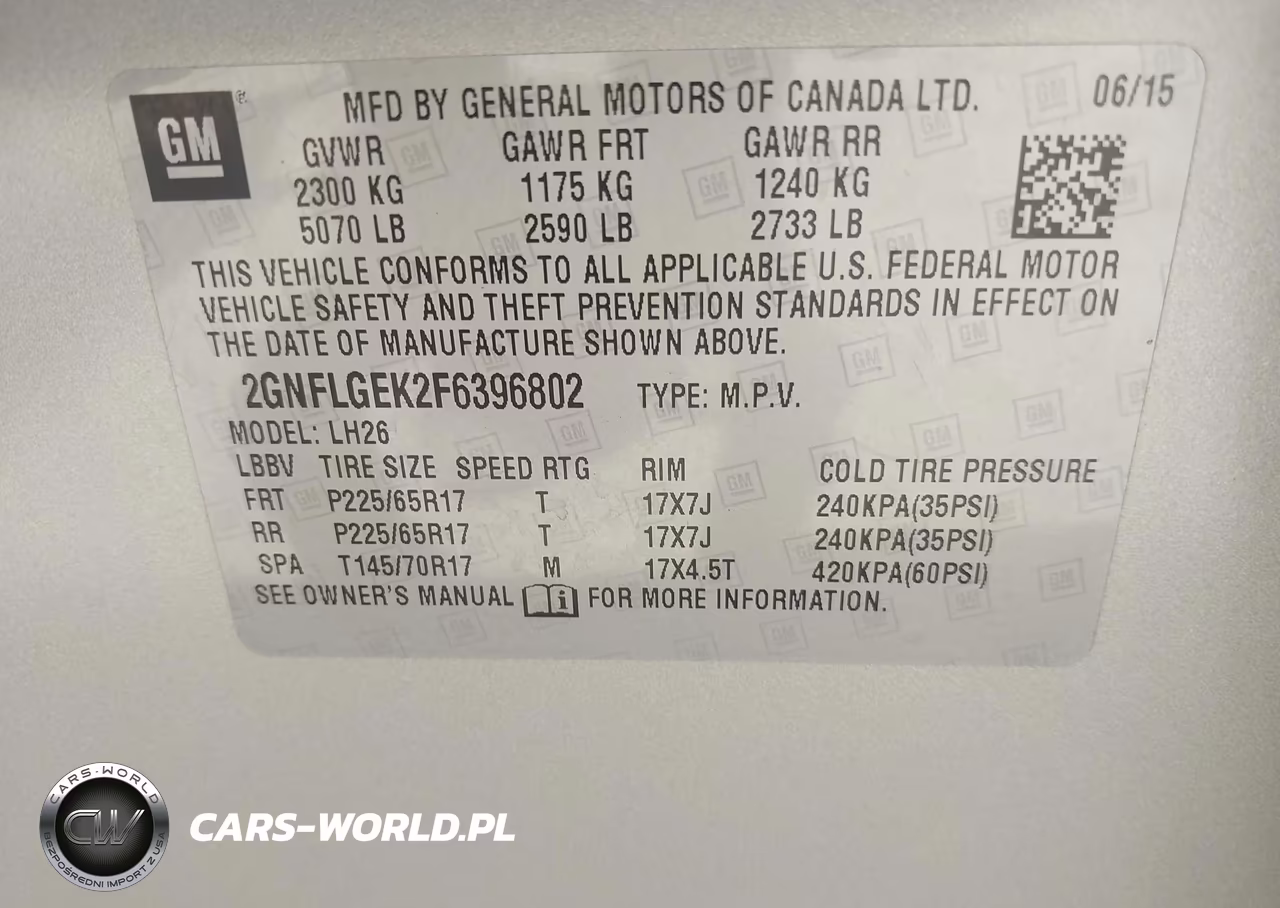 2015 Chevrolet Equinox 2Lt VIN:2GNFLGEK2F6396802 - 9
