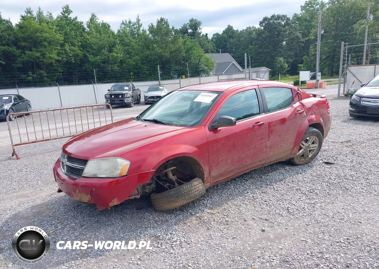 2008 Dodge Avenger Sxt VIN:1B3LC56K98N298560 - 2