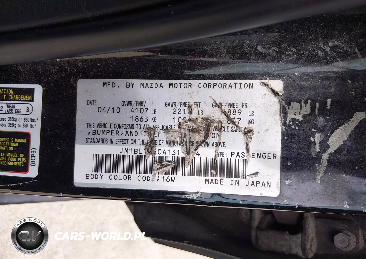 2010 Mazda Mazda3 S Sport VIN:JM1BL1H50A1317844 - 9