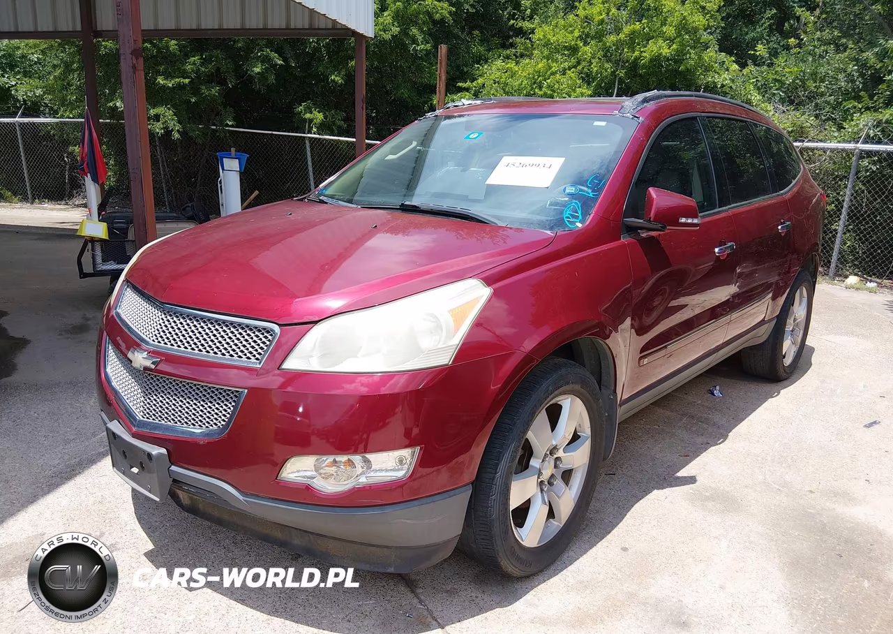 2010 Chevrolet Traverse Ltz VIN:1GNLRHED3AS134348 - 2