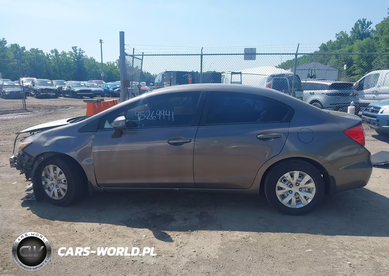 2012 Honda Civic Lx VIN:19XFB2F51CE364300 - 14