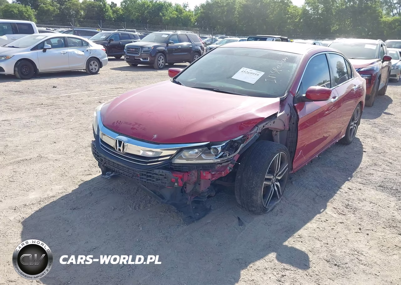 2017 Honda Accord Sport Se VIN:1HGCR2F13HA267347 - 2