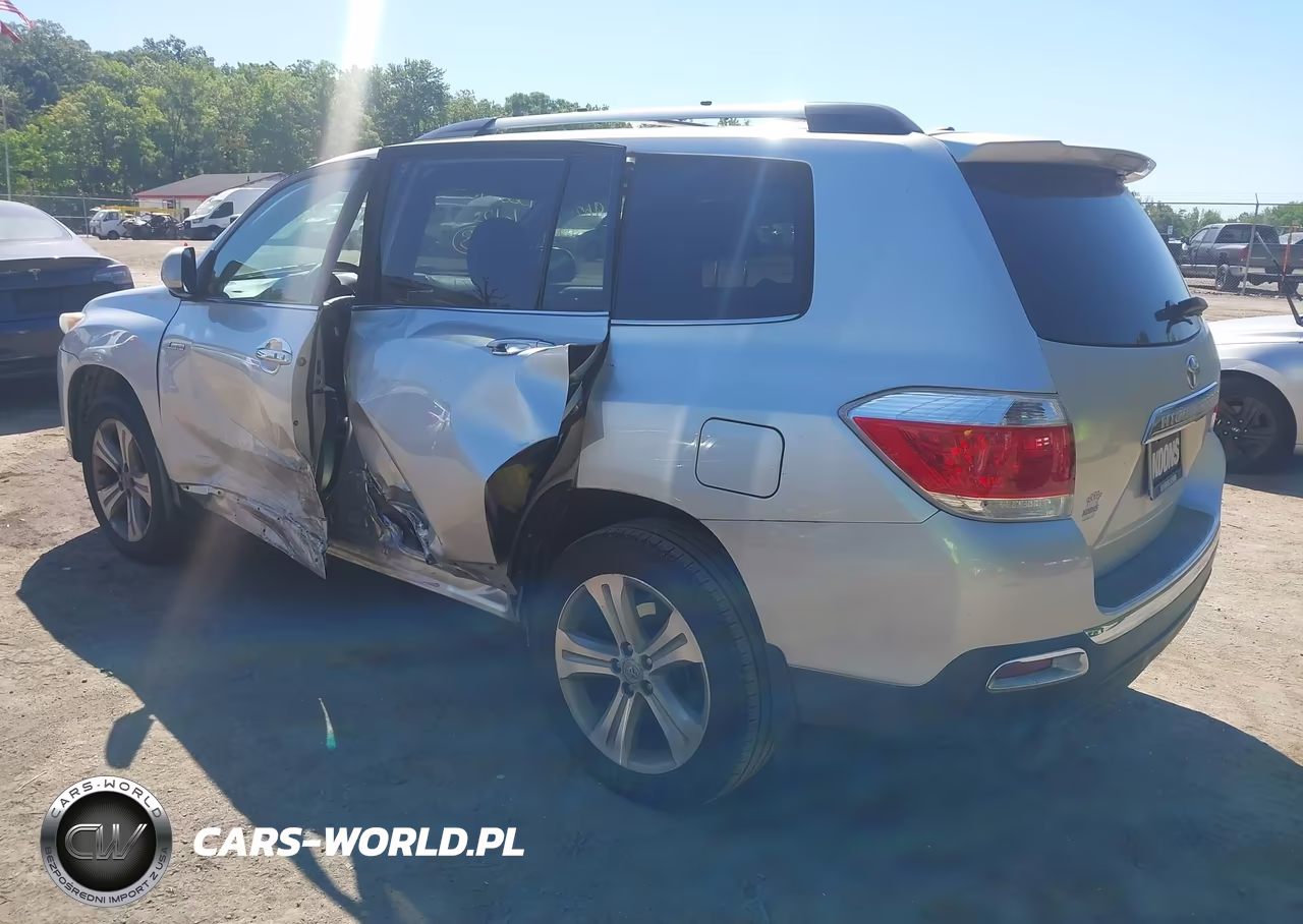 2012 Toyota Highlander Limited V6 VIN:5TDDK3EHXCS101057 - 3