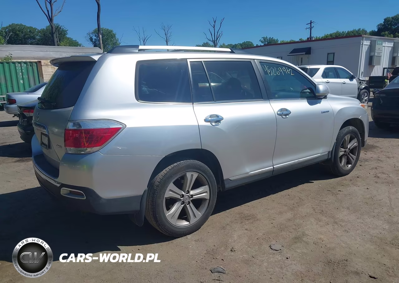 2012 Toyota Highlander Limited V6 VIN:5TDDK3EHXCS101057 - 4
