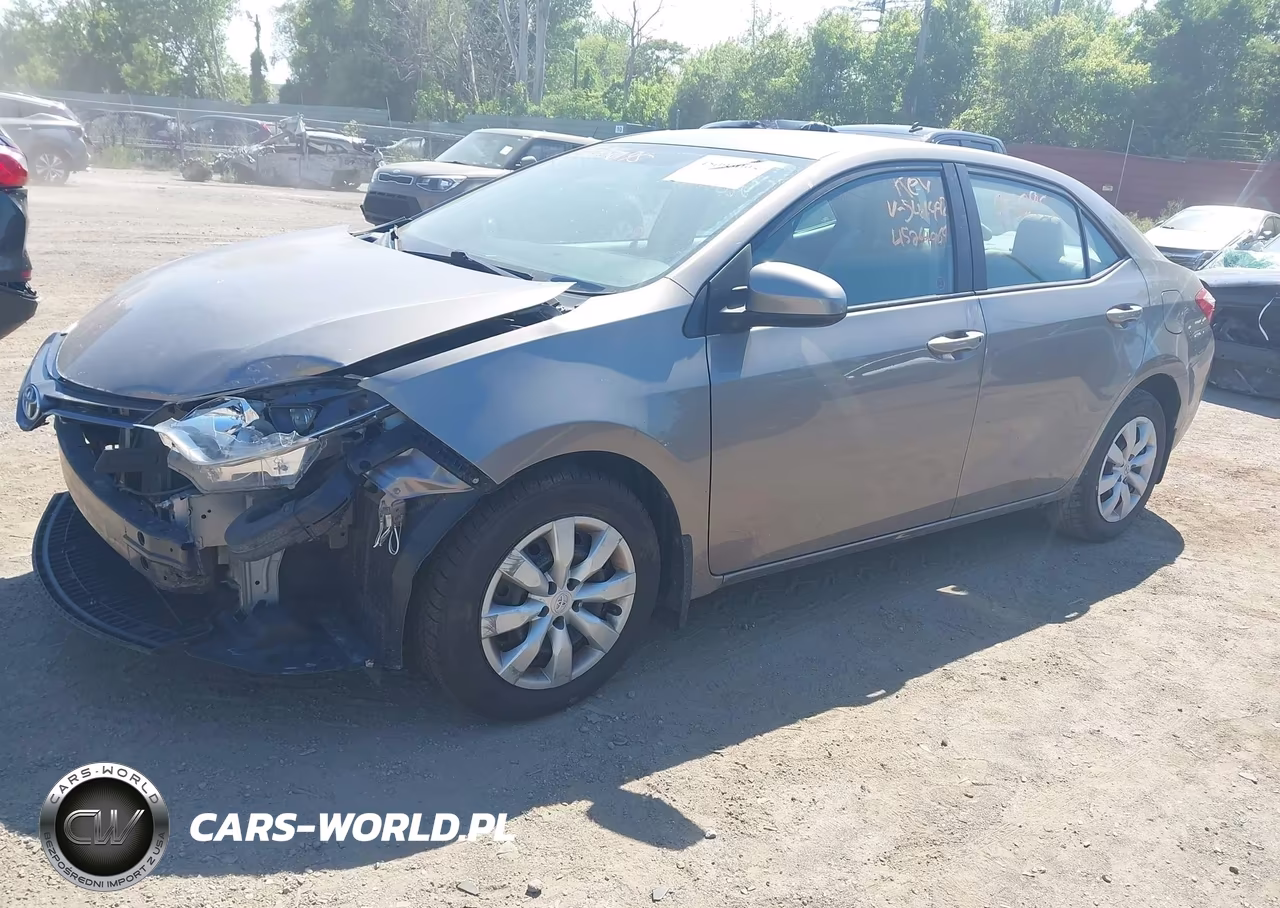 2016 Toyota Corolla Le VIN:2T1BURHE6GC541992 - 2