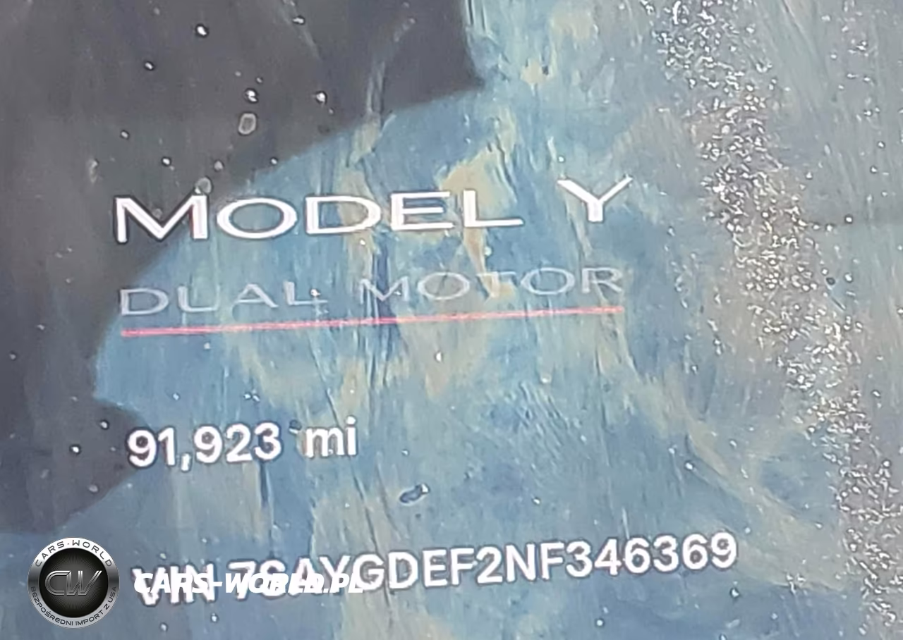 2022 Tesla Model Y Performance Dual Motor All-Wheel Drive VIN:7SAYGDEF2NF346369 - 7