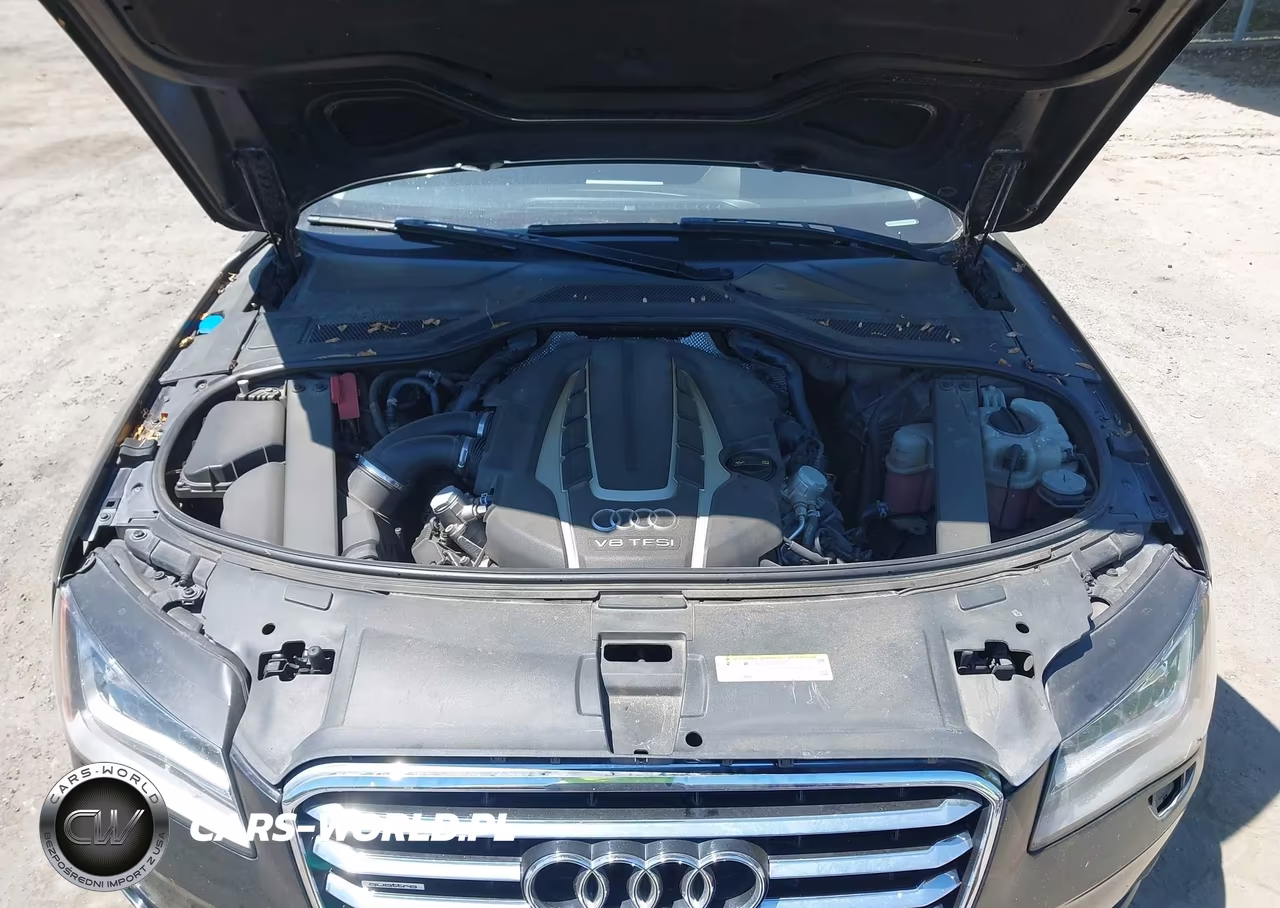 2014 Audi A8 L 4.0T VIN:WAUR2AFD8EN009005 - 10