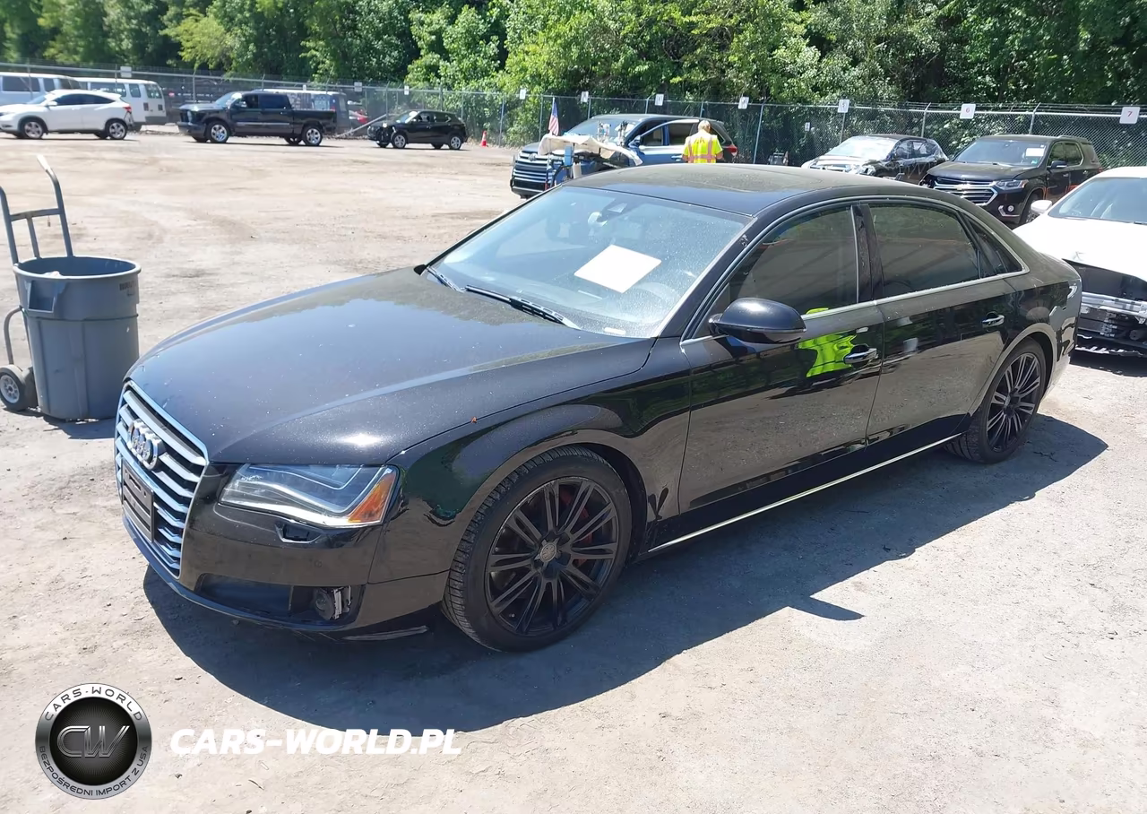 2014 Audi A8 L 4.0T VIN:WAUR2AFD8EN009005 - 2