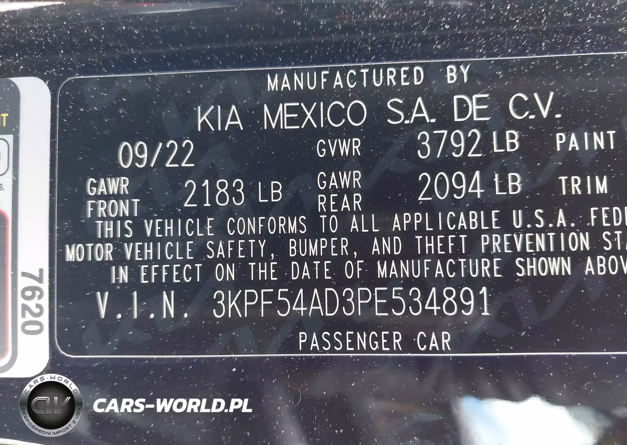 2023 Kia Forte Gt-Line VIN:3KPF54AD3PE534891 - 9