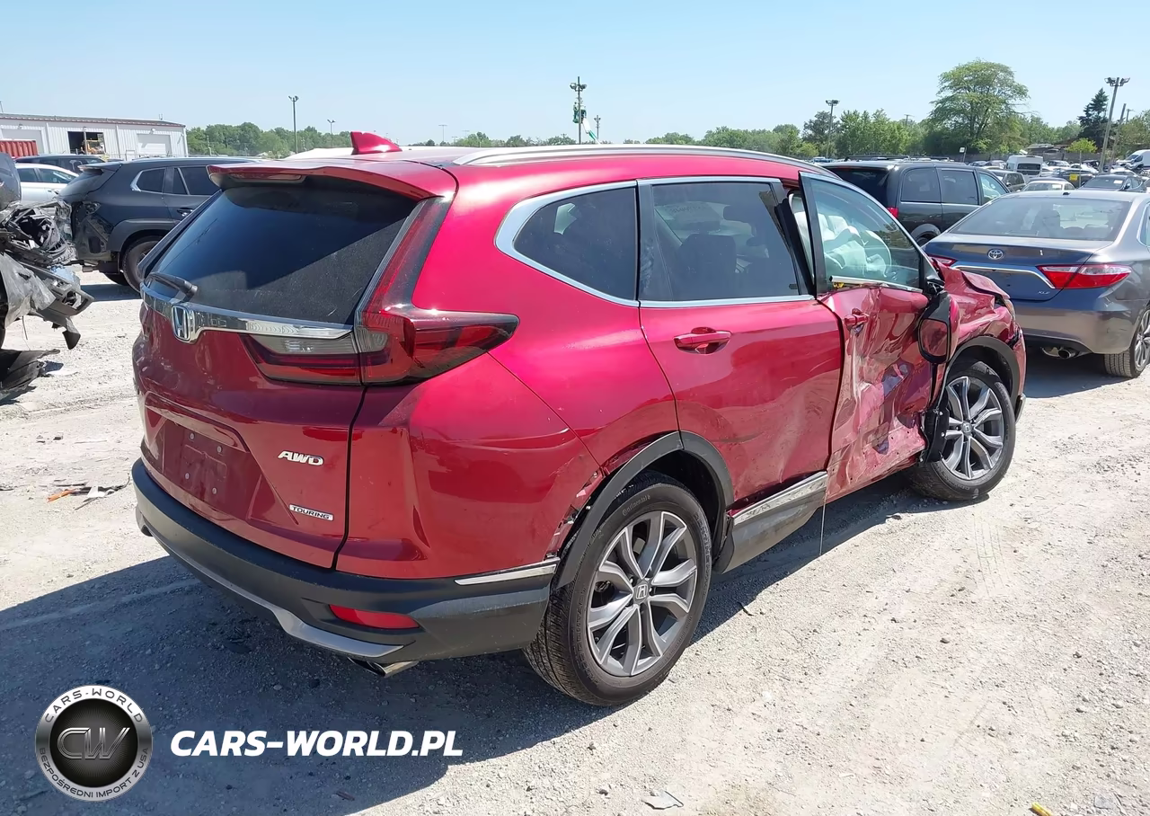 2020 Honda Cr-V Awd Touring VIN:2HKRW2H94LH609765 - 4