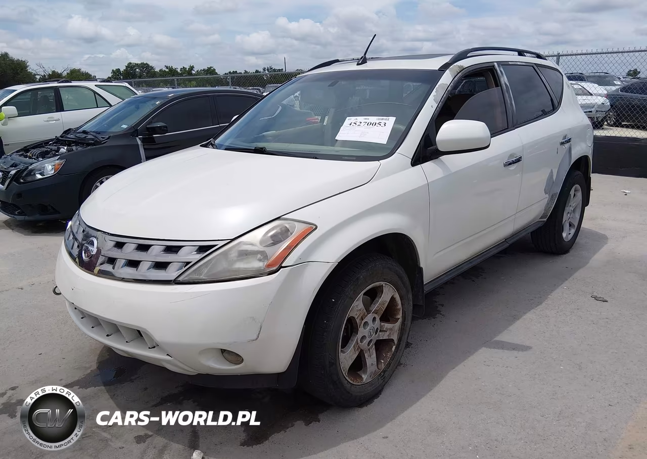 2005 Nissan Murano Sl VIN:JN8AZ08T95W305465 - 2