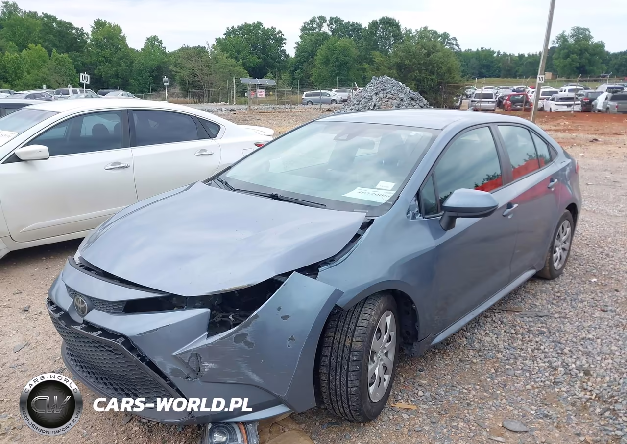 2021 Toyota Corolla Le VIN:5YFEPMAE4MP181974 - 2