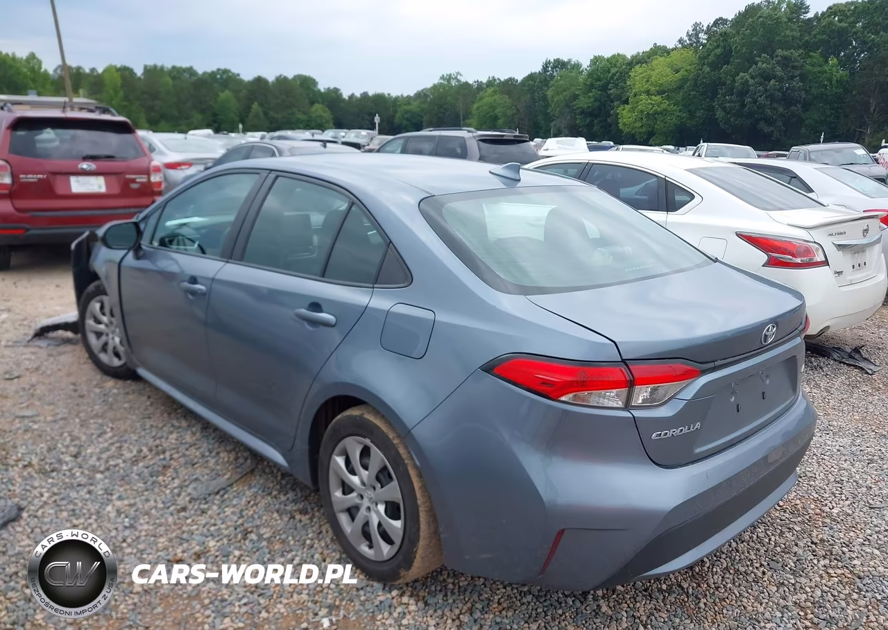 2021 Toyota Corolla Le VIN:5YFEPMAE4MP181974 - 3