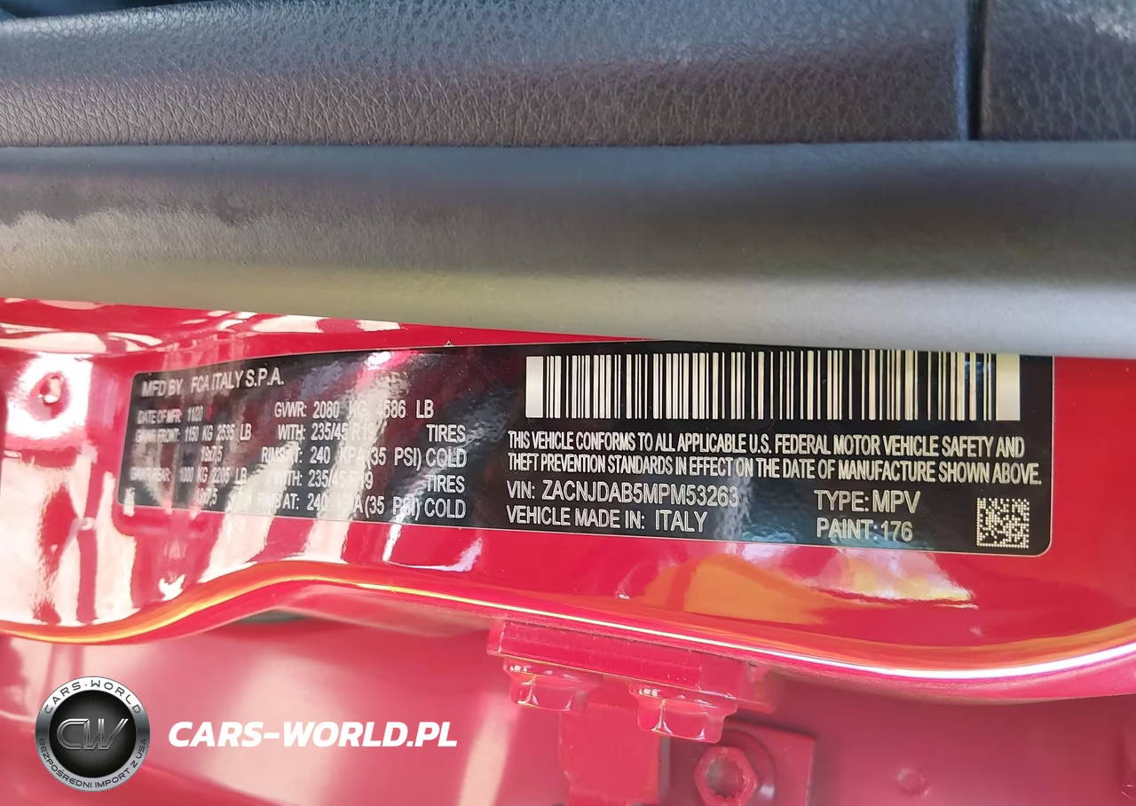 2021 Jeep Renegade Jeepster 4X4 VIN:ZACNJDAB5MPM53263 - 9