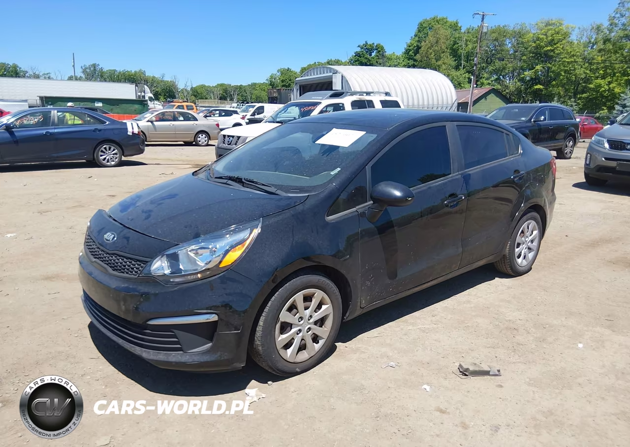2017 Kia Rio Lx VIN:KNADM4A35H6105242 - 2