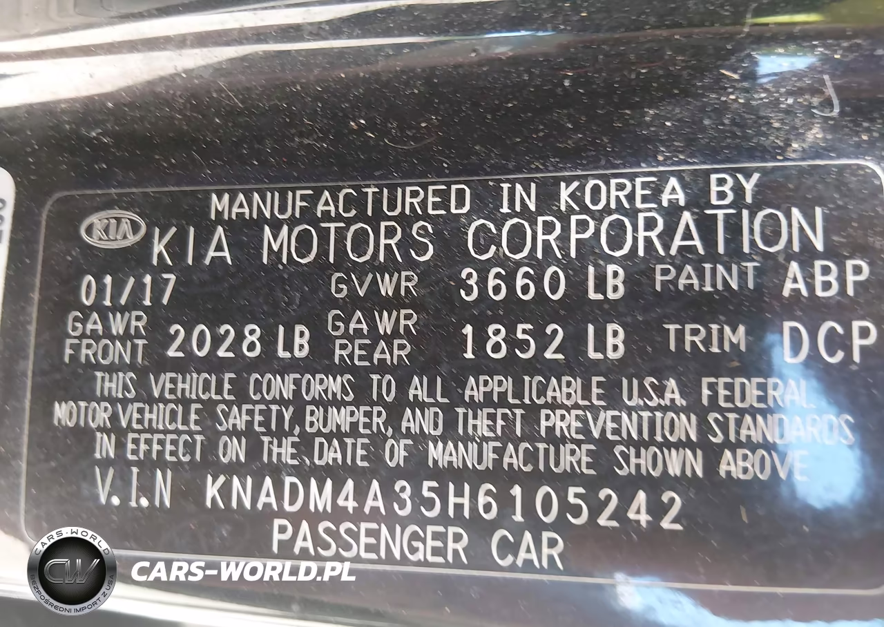 2017 Kia Rio Lx VIN:KNADM4A35H6105242 - 9