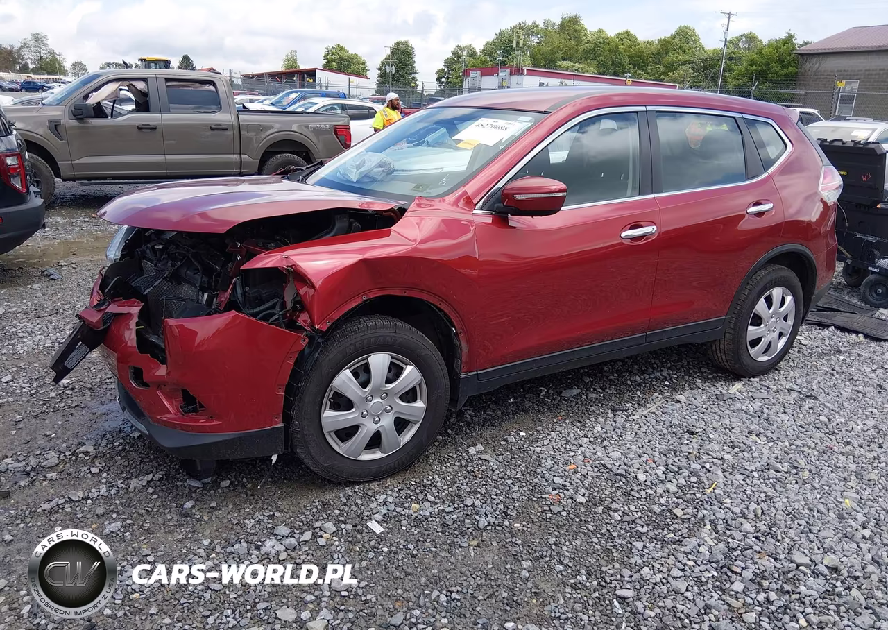 2015 Nissan Rogue S VIN:KNMAT2MV1FP572210 - 2