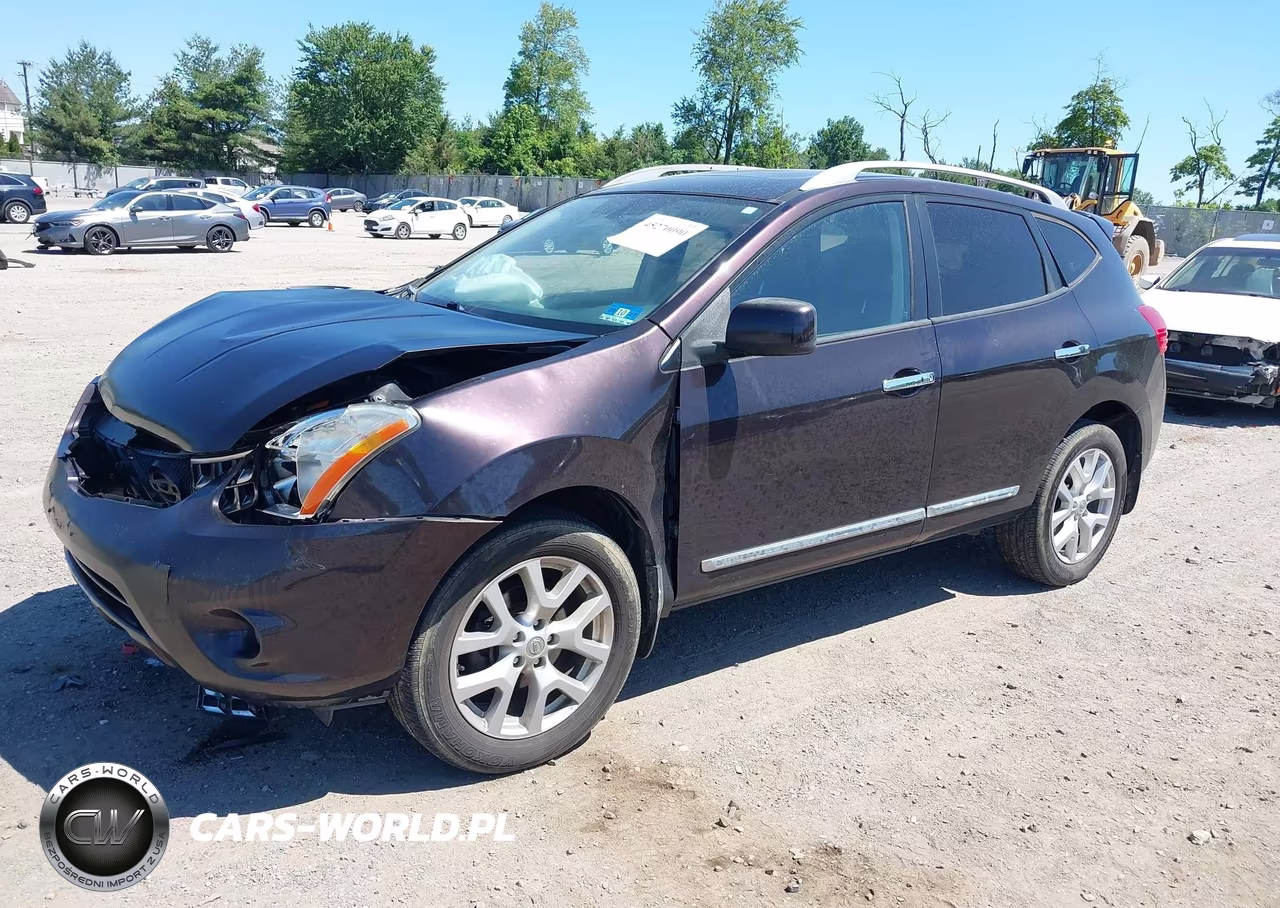 2011 Nissan Rogue Sv VIN:JN8AS5MV8BW260779 - 2