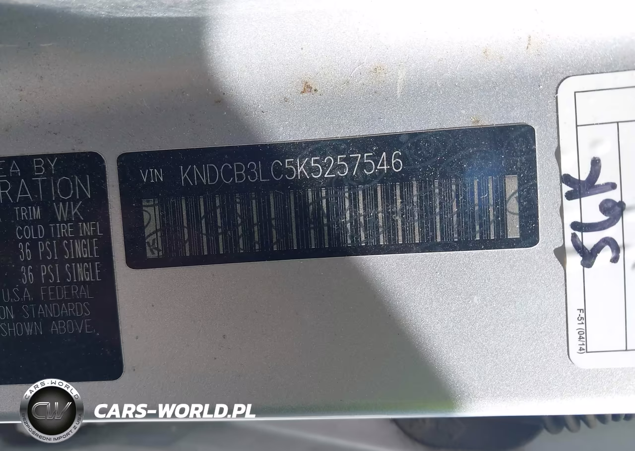 2019 Kia Niro Lx VIN:KNDCB3LC5K5257546 - 8
