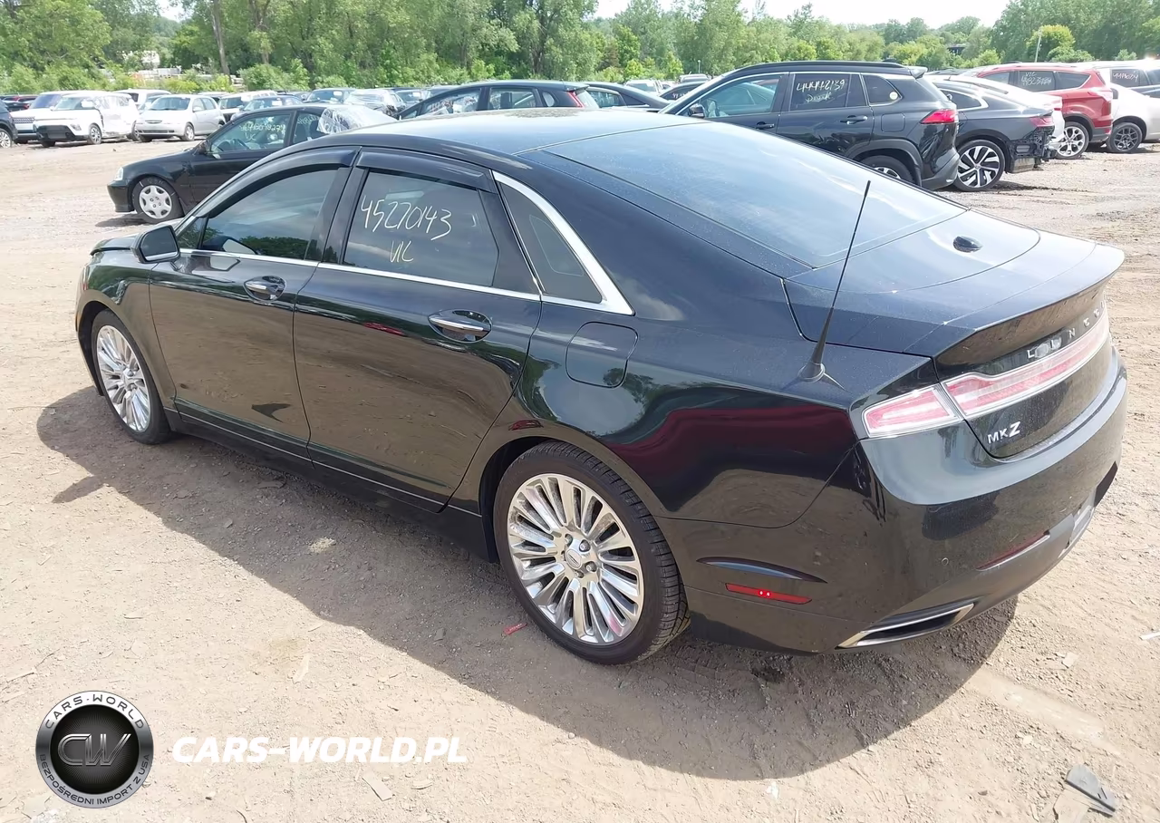 2013 Lincoln Mkz VIN:3LN6L2G99DR805272 - 3