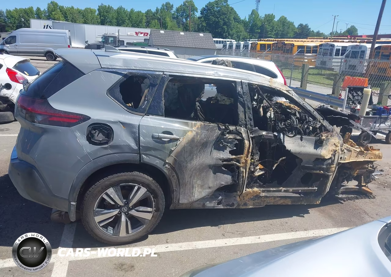 2021 Nissan Rogue Sl Fwd VIN:5N1AT3CA9MC718308 - 12