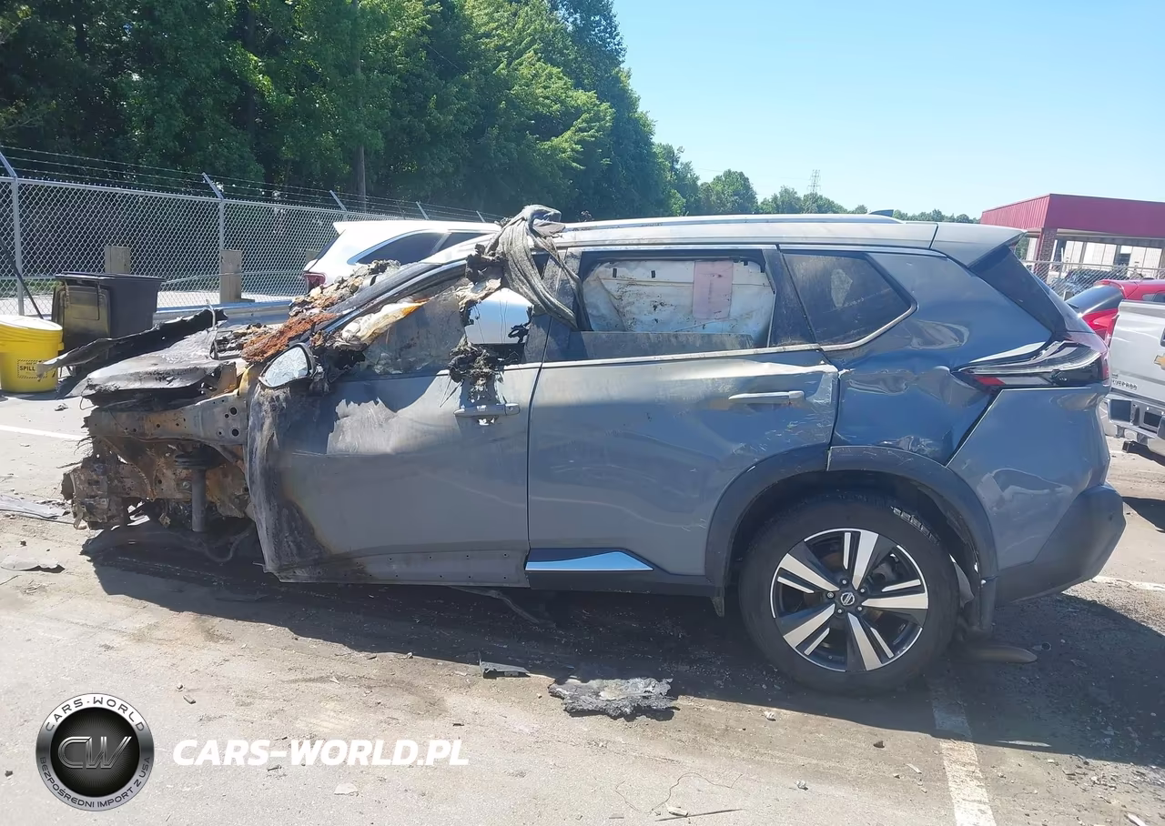 2021 Nissan Rogue Sl Fwd VIN:5N1AT3CA9MC718308 - 13