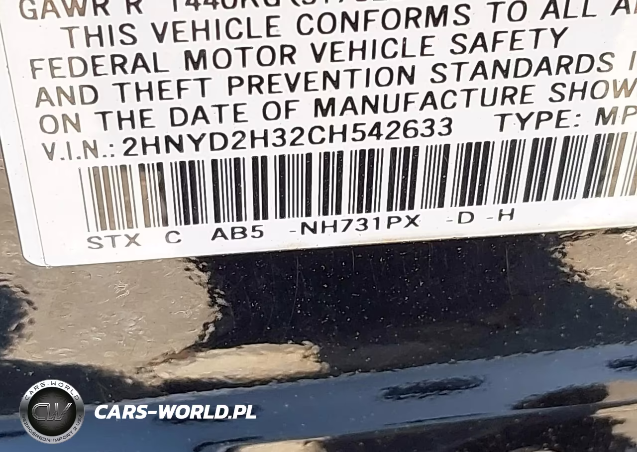 2012 Acura Mdx Technology Package VIN:2HNYD2H32CH542633 - 9