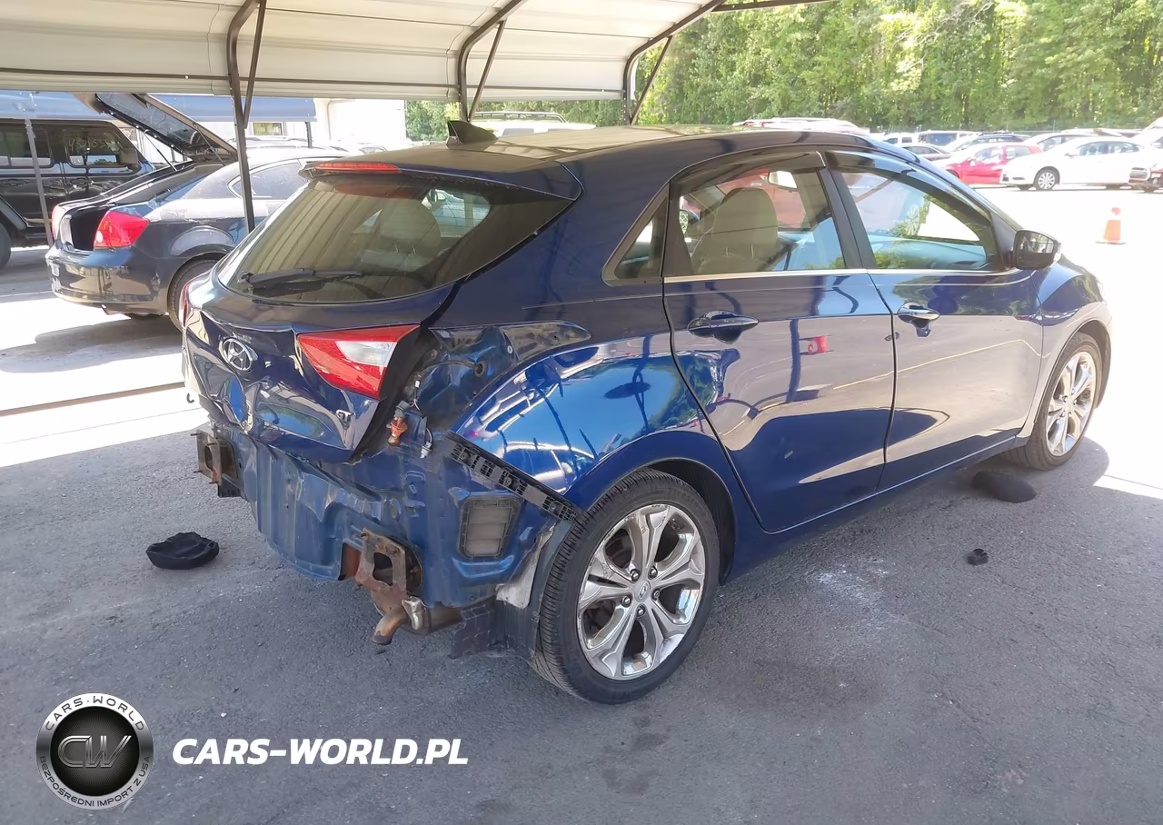 2013 Hyundai Elantra Gt VIN:KMHD35LE3DU056506 - 4