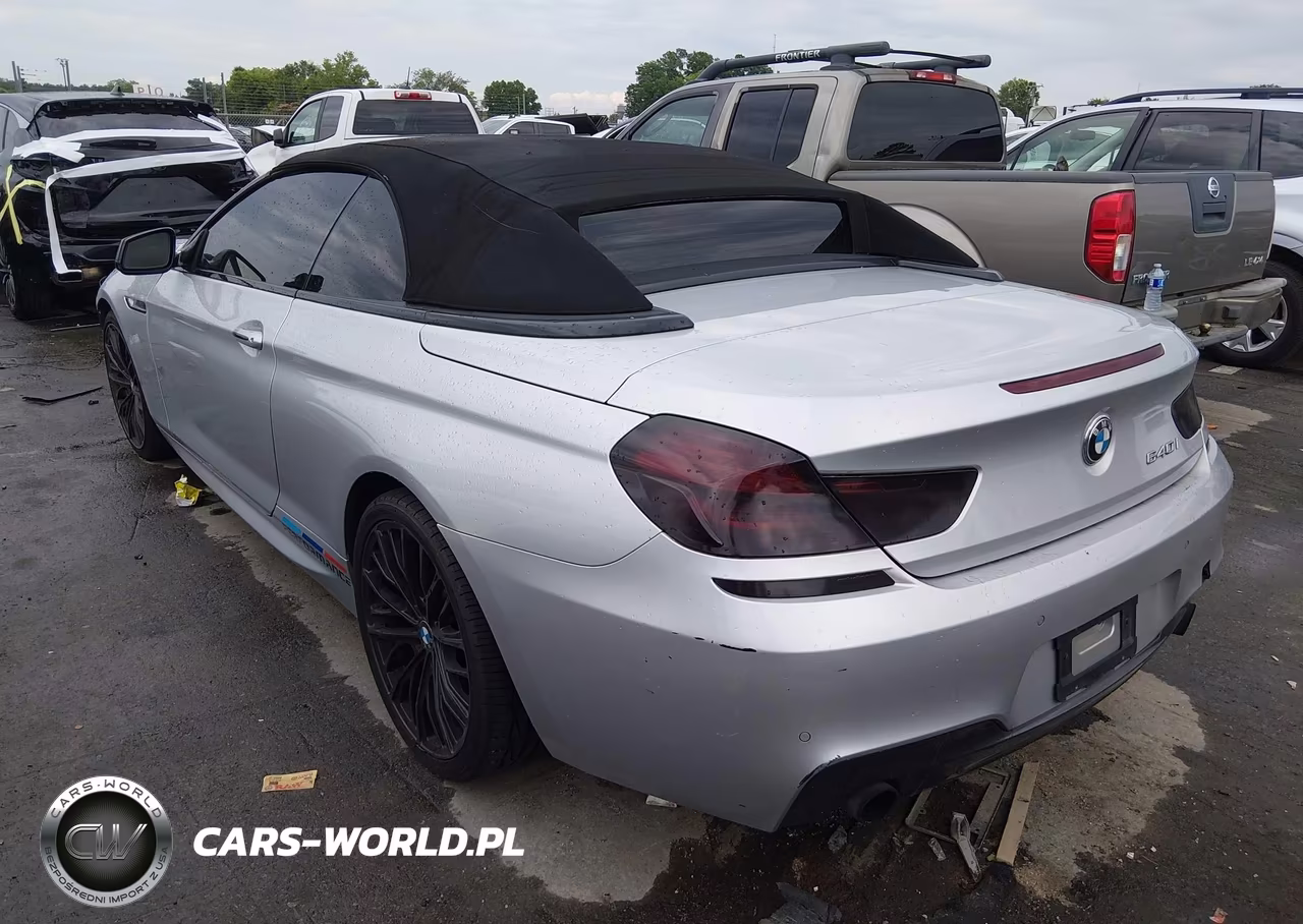 2013 BMW 640I VIN:WBALW7C57DDX58439 - 3
