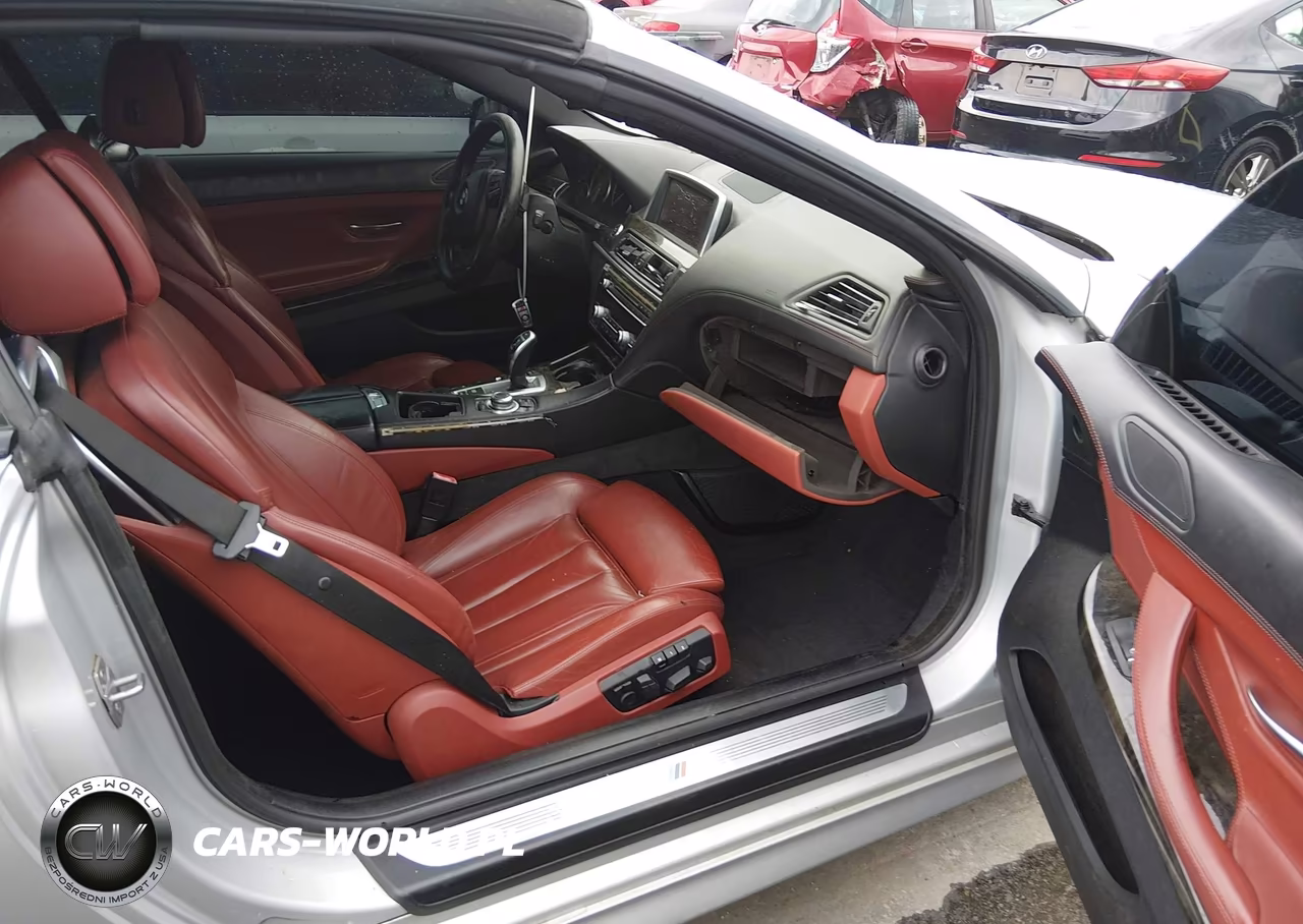 2013 BMW 640I VIN:WBALW7C57DDX58439 - 5