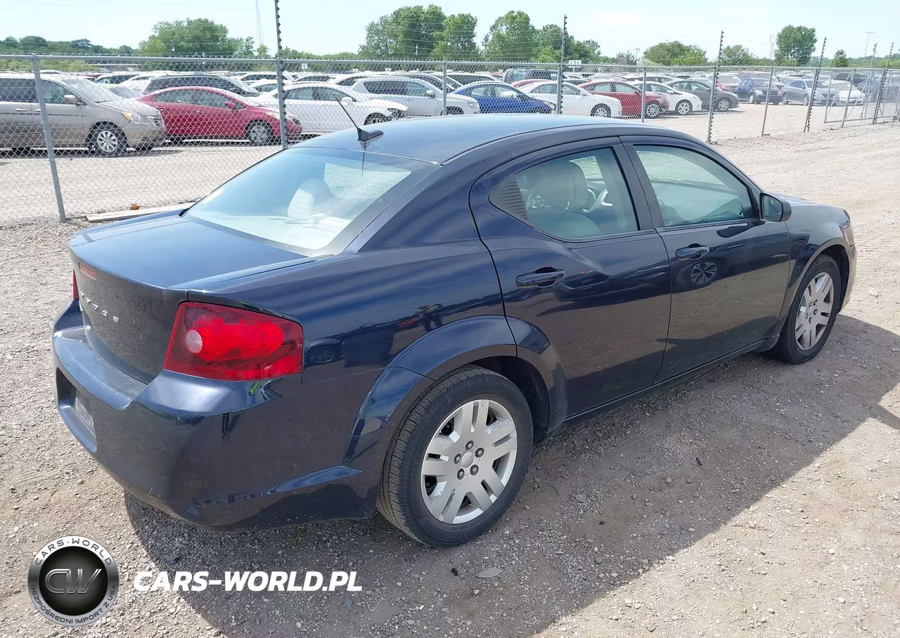 2012 Dodge Avenger Se VIN:1C3CDZAB3CN211775 - 4
