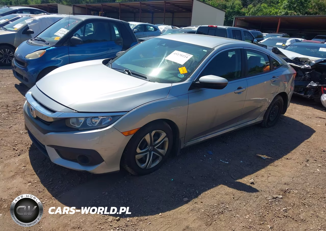 2017 Honda Civic Lx VIN:19XFC2F68HE062029 - 2