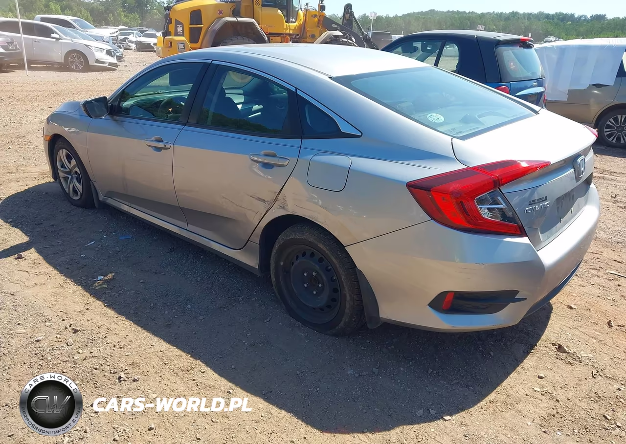 2017 Honda Civic Lx VIN:19XFC2F68HE062029 - 3