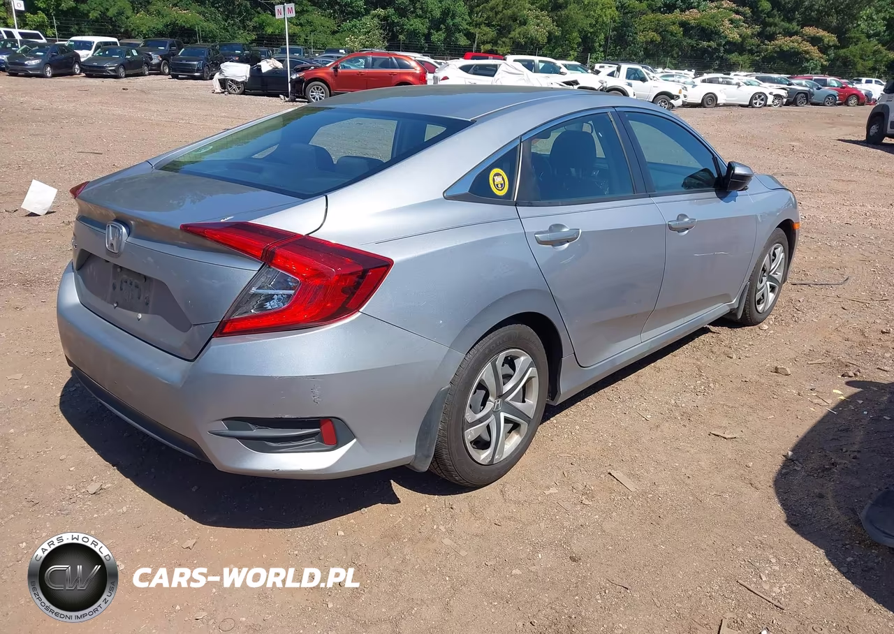 2017 Honda Civic Lx VIN:19XFC2F68HE062029 - 4
