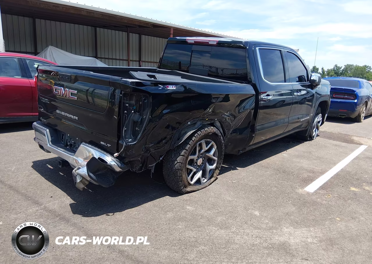 2023 GMC Sierra 1500 4Wd Short Box Slt VIN:3GTUUDED6PG187047 - 4