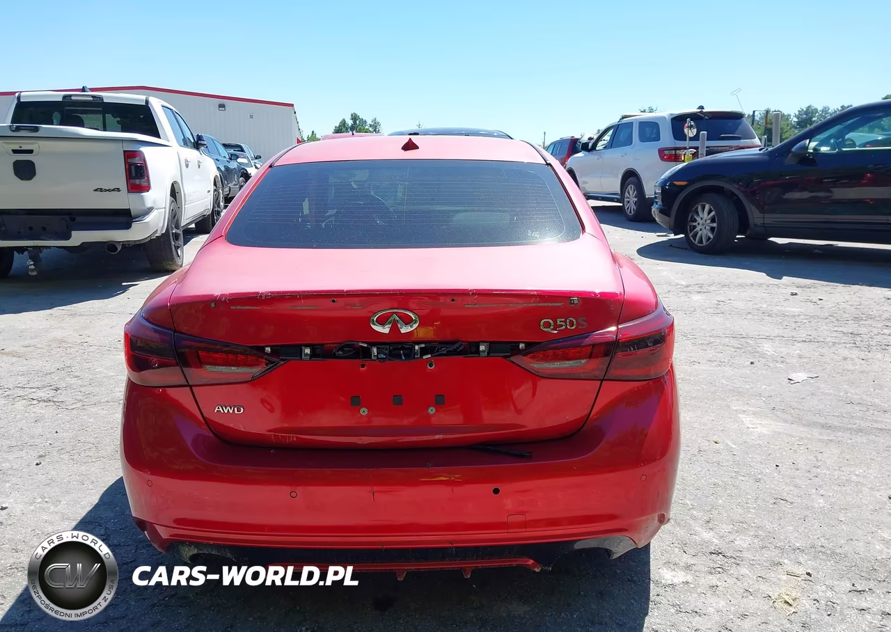 2018 Infiniti Q50 3.0T Red Sport 400 VIN:JN1FV7ARXJM481681 - 15