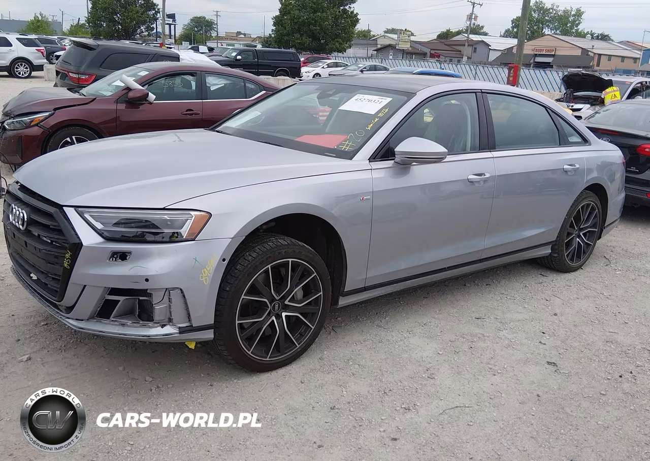 2021 Audi A8 L 55 Tfsi Quattro Tiptronic VIN:WAU8DAF80MN012357 - 2