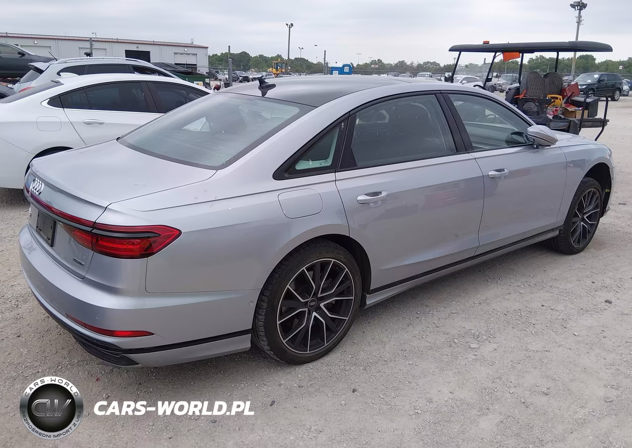 2021 Audi A8 L 55 Tfsi Quattro Tiptronic VIN:WAU8DAF80MN012357 - 4