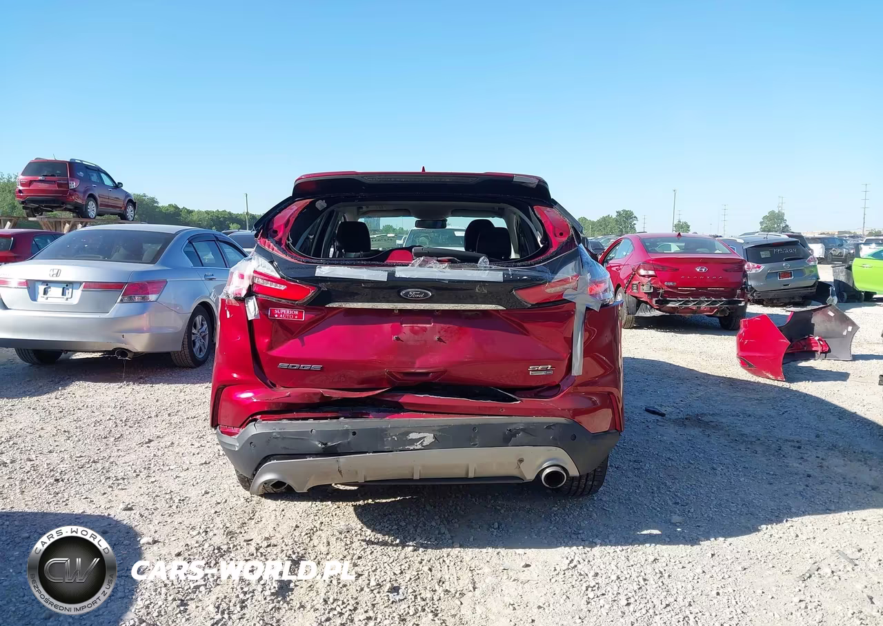2019 Ford Edge Sel VIN:2FMPK4J94KBB15095 - 16