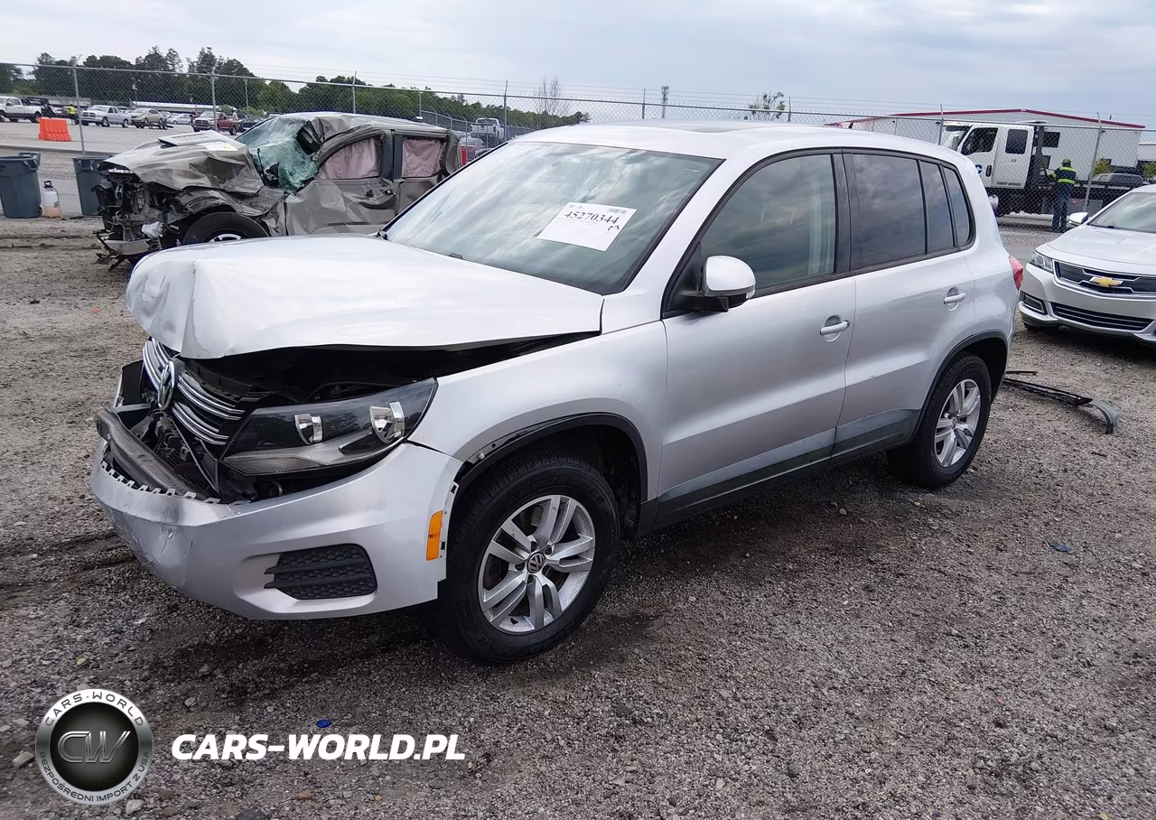 2013 Volkswagen Tiguan S VIN:WVGAV3AX2DW586587 - 2