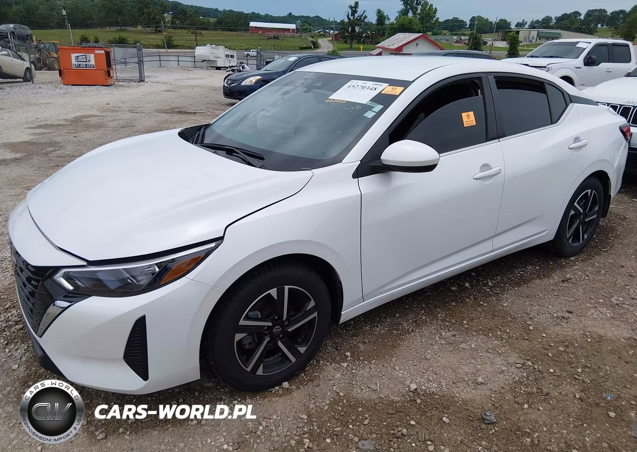 2024 Nissan Sentra Sv Xtronic Cvt VIN:3N1AB8CV7RY310821 - 2