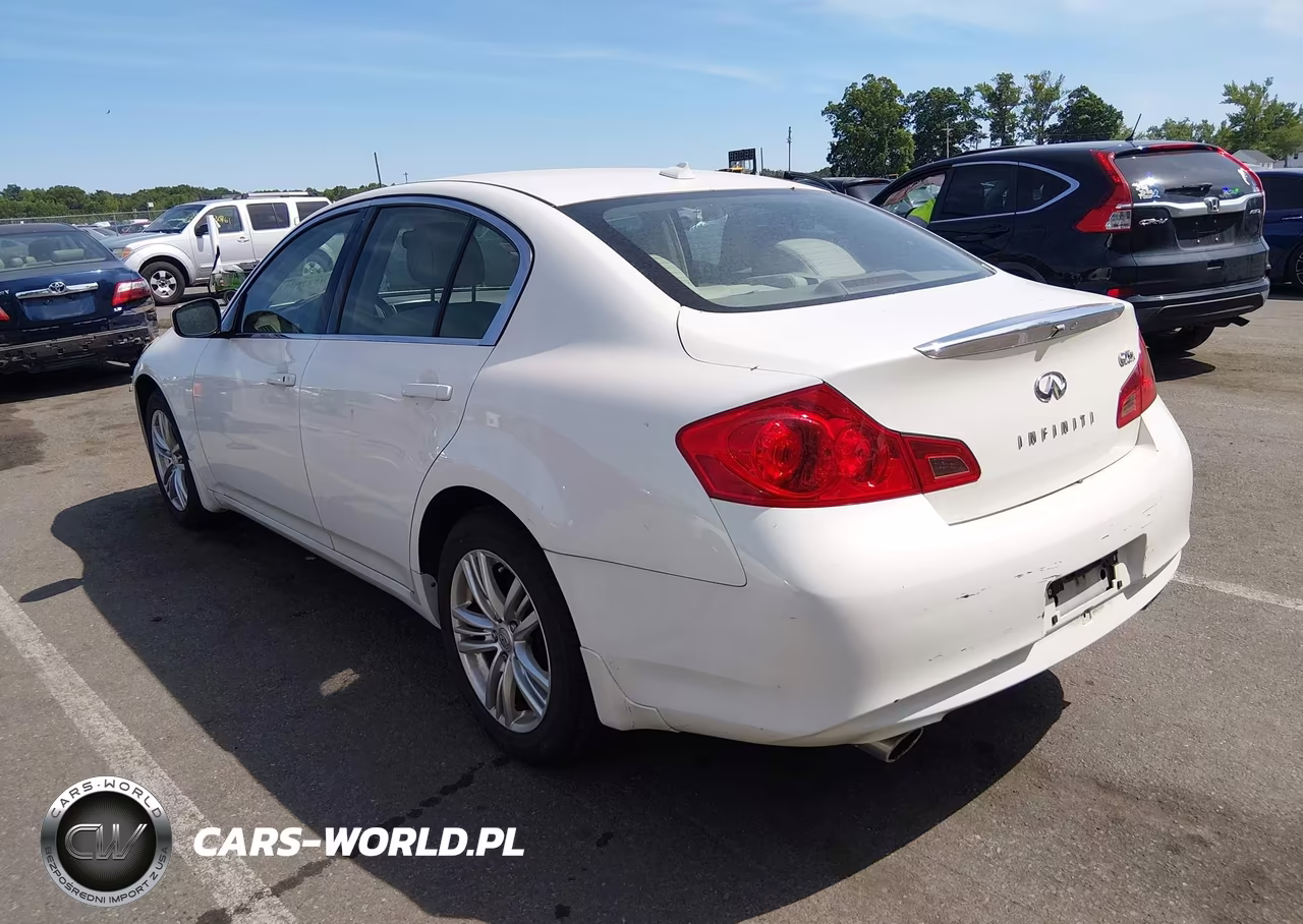 2011 Infiniti G25X VIN:JN1DV6AR7BM653846 - 3