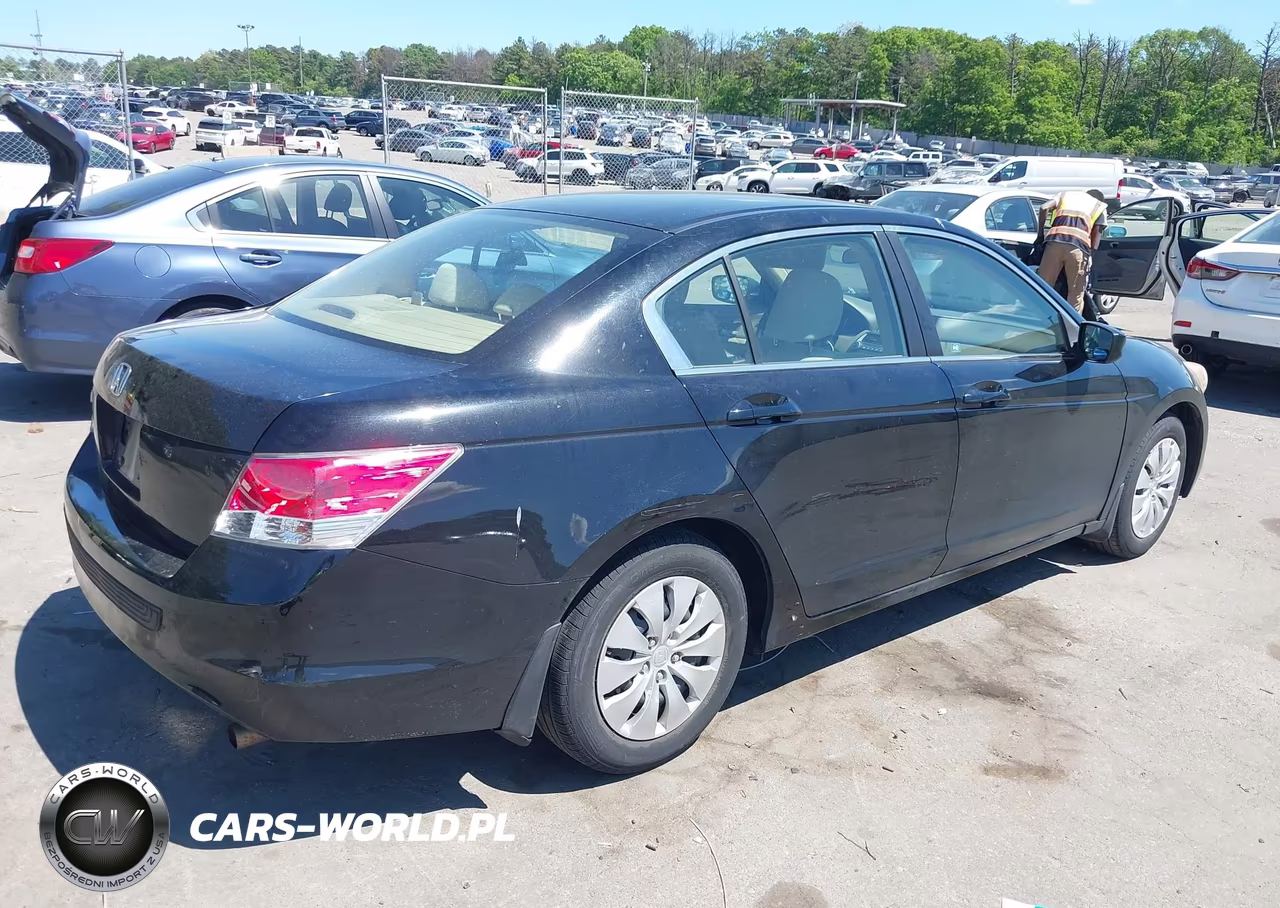 2009 Honda Accord 2.4 Lx VIN:1HGCP263X9A108396 - 4