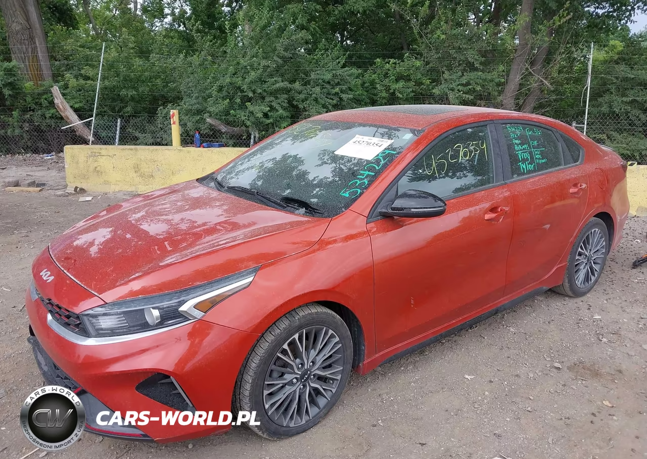 2022 Kia Forte Gt-Line VIN:3KPF54AD1NE475904 - 2
