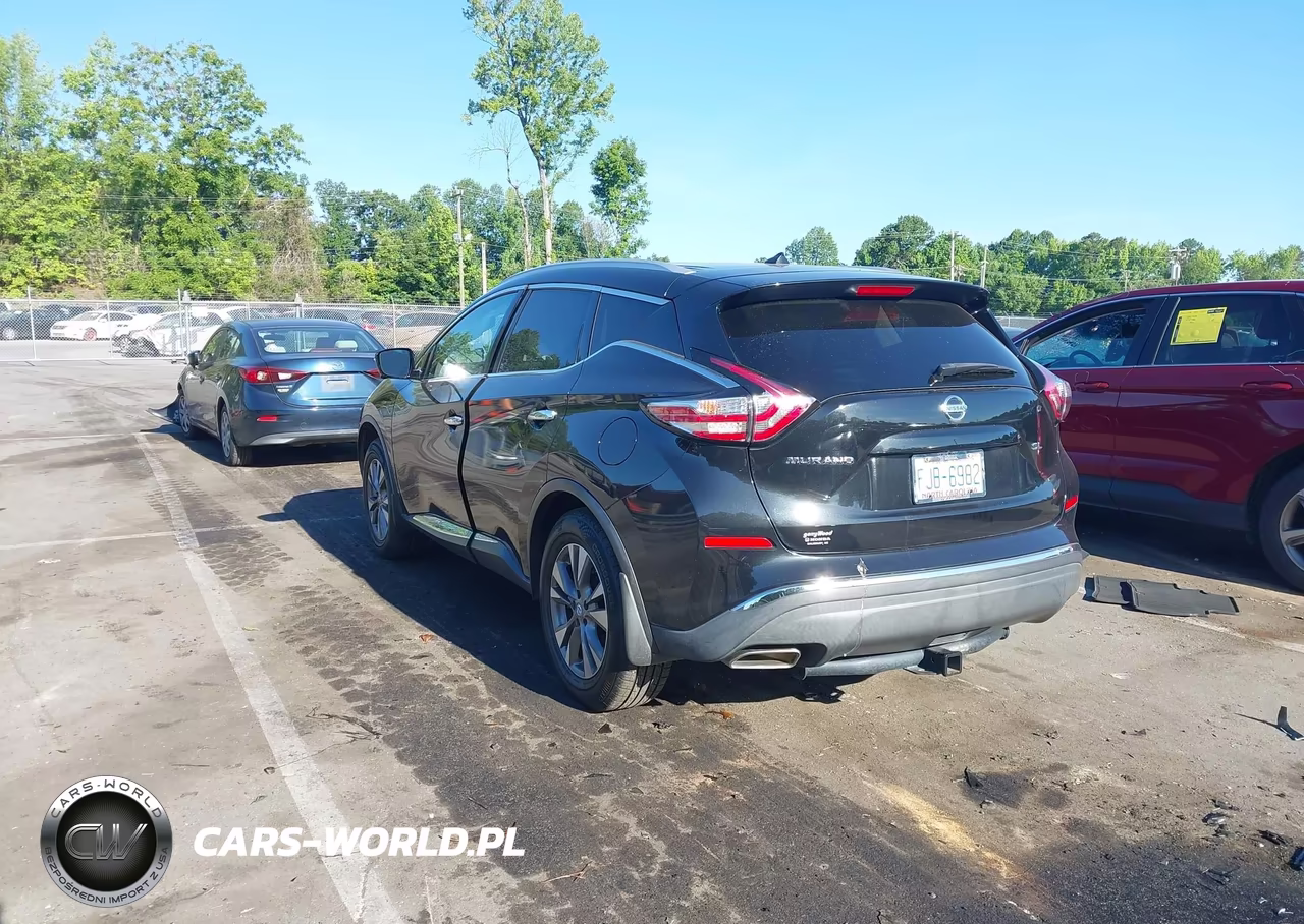2015 Nissan Murano Sl VIN:5N1AZ2MG4FN262866 - 3