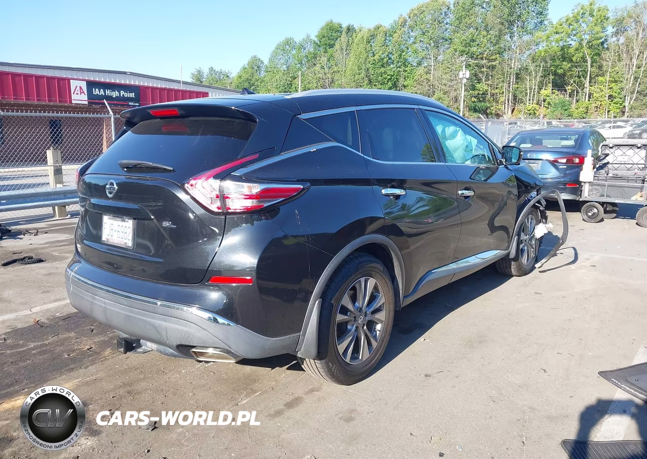2015 Nissan Murano Sl VIN:5N1AZ2MG4FN262866 - 4