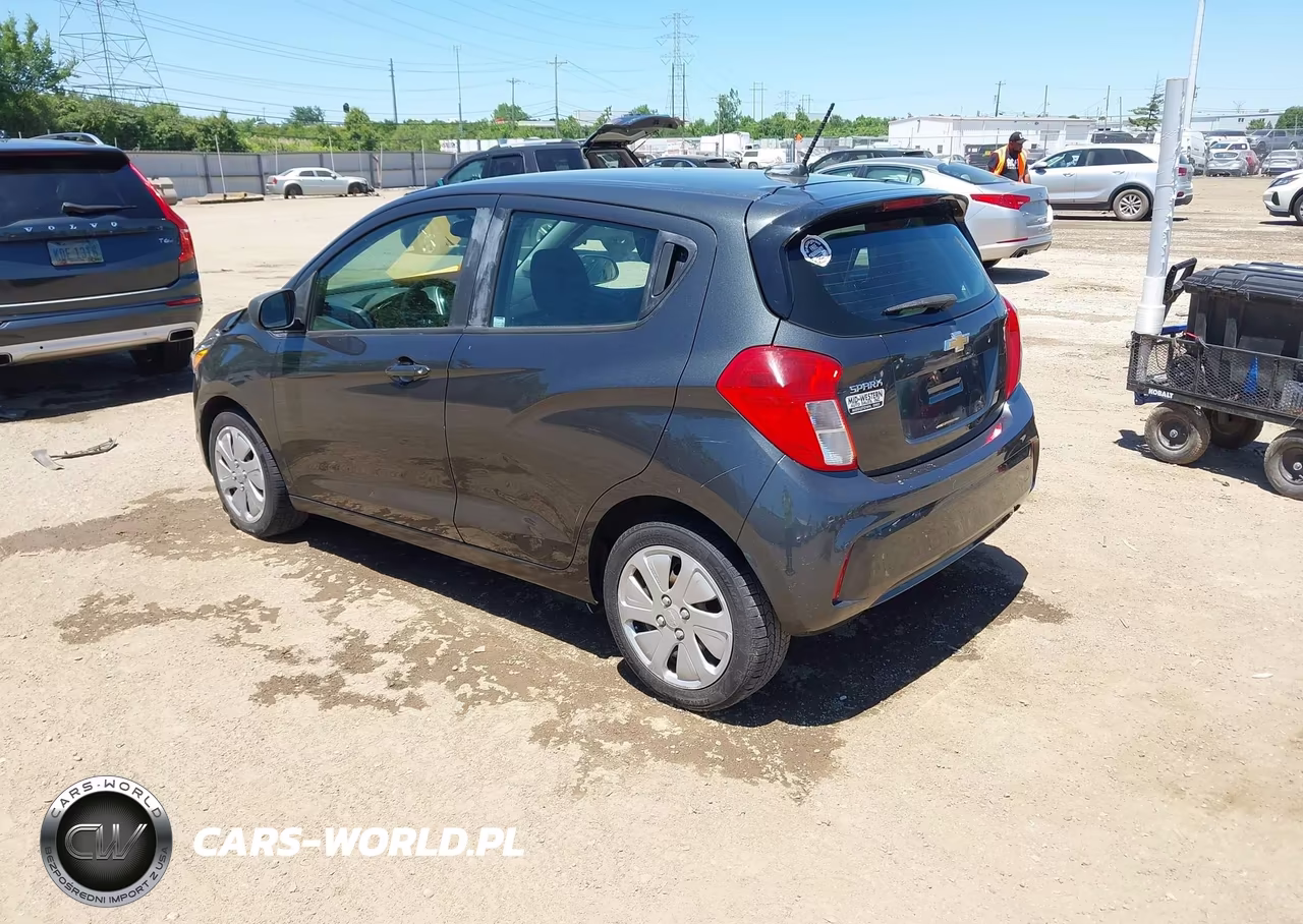 2017 Chevrolet Spark Ls Cvt VIN:KL8CB6SA1HC785423 - 3