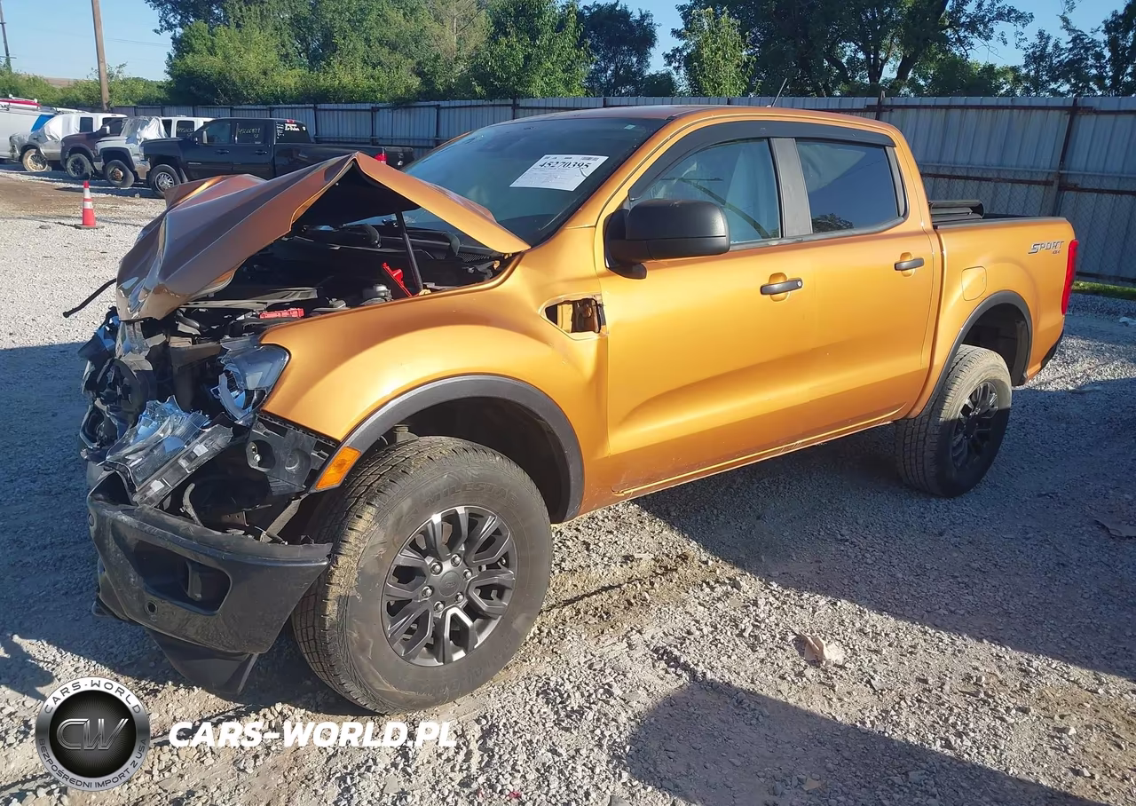 2019 Ford Ranger Xlt VIN:1FTER4FH1KLB07012 - 2